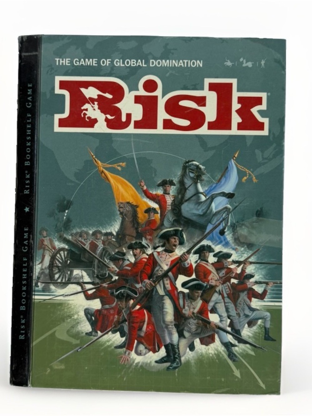 Risk Bookshelf Board Game Parker Brothers 2006 Vintage Collection Book Complete